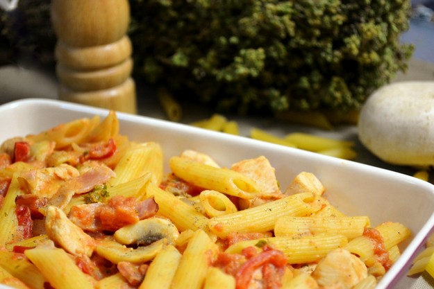 Penne siciliene al forno