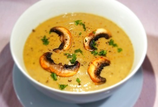 Supă cremă de ciuperci